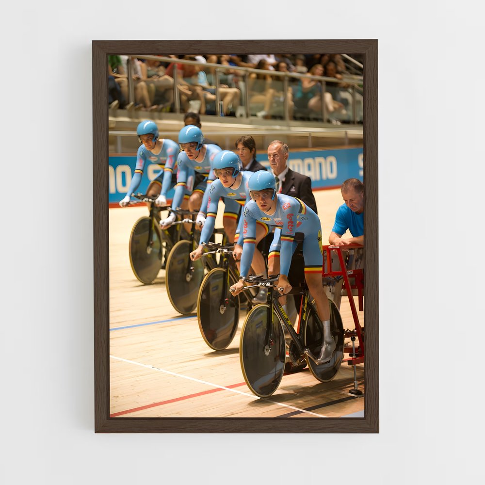 Poster Peloton Épique – affiche Cyclisme (vue 5)